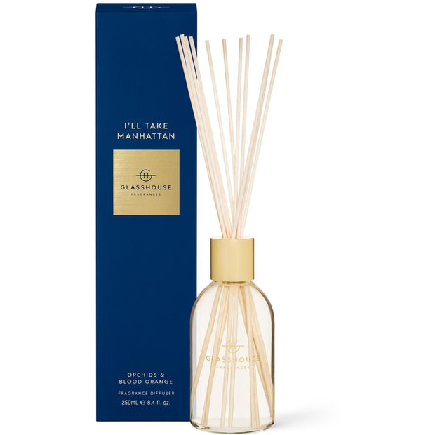 Ill Take Manhattan - Orchids And Blood Orange 250ml Diffuser